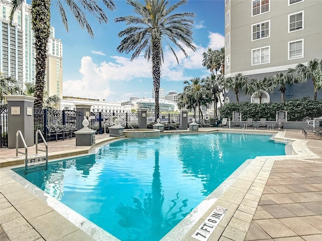 700 S Harbour Island Blvd Unit 143, Tampa, FL 33602 - community pool featuring fence and a patio