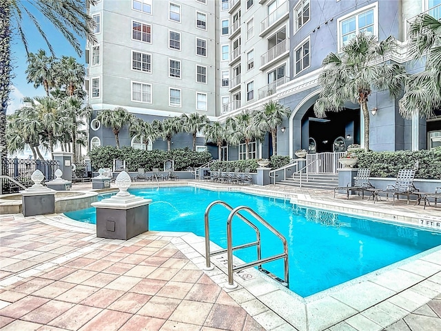 700 S Harbour Island Blvd Unit 143, Tampa, FL 33602 - community pool featuring fence and a patio