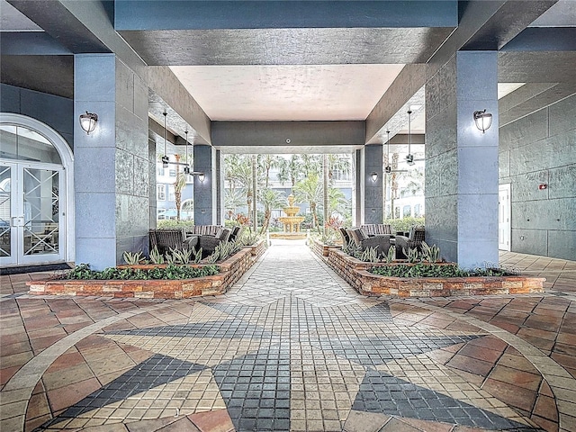 700 S Harbour Island Blvd Unit 143, Tampa, FL 33602 - view of patio / terrace featuring french doors