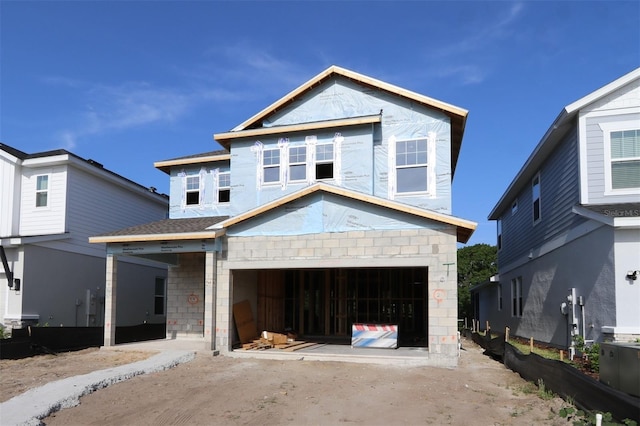 3319 Guanabana Xing, Wesley Chapel, FL 33543 - view of front facade featuring an attached garage
