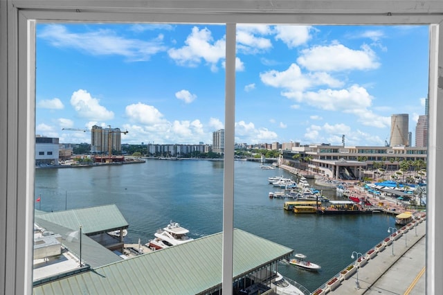 700 S Harbour Island Blvd Unit 813, Tampa, FL 33602 - property view of water with a view of city