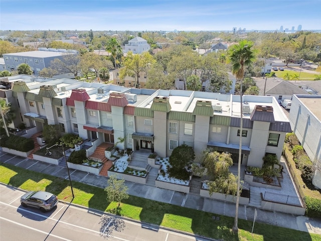 166 E Davis Blvd, Tampa, FL 33606 - aerial perspective of suburban area