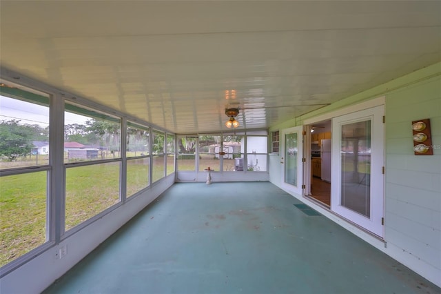 9210 Lehall Sq W, Lakeland, FL 33810 - unfurnished sunroom with plenty of natural light