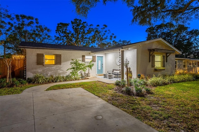 1543 Gentry St, Clearwater, FL 33755 - single story home featuring a patio area, stucco siding, and fence