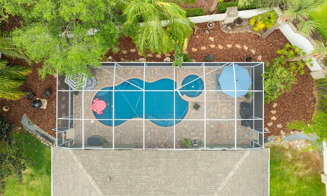 drone / aerial view