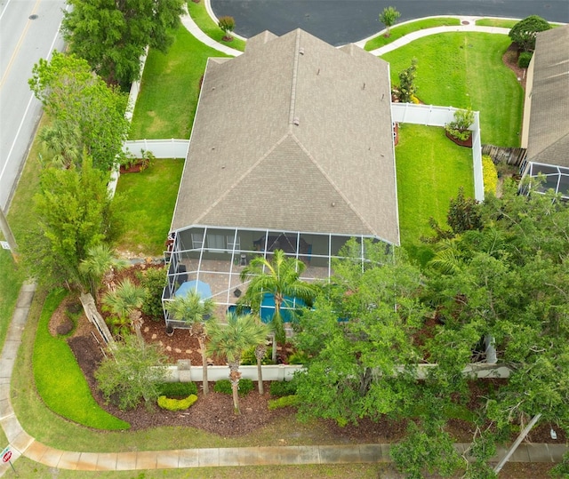 drone / aerial view