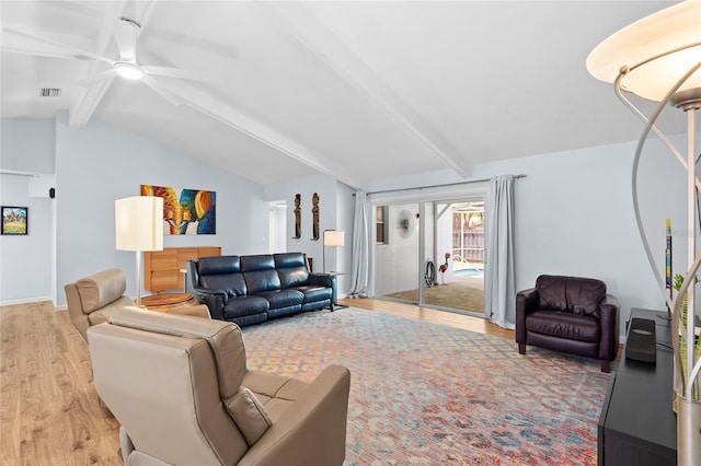 11368 93rd St, Largo, FL 33773 - living area with light wood-style flooring and ceiling fan