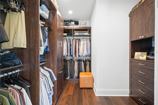 5025 W Homer Ave, Tampa, FL 33629 - spacious closet featuring dark wood-type flooring