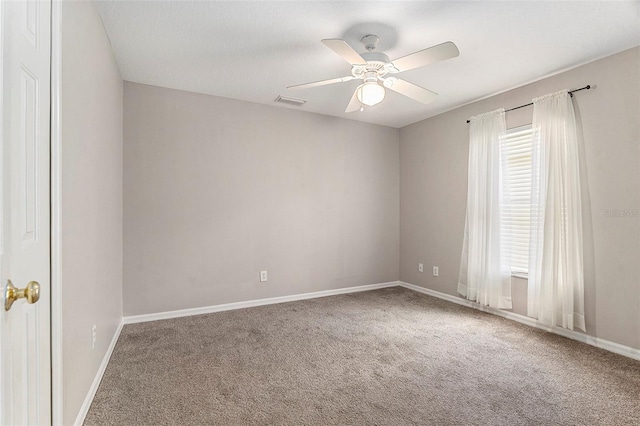 3219 Gianna Way, Land O Lakes, FL 34638 - carpeted empty room featuring ceiling fan and baseboards