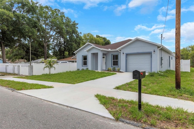8505 N Brooks St, Tampa, FL 33604 - single story home featuring driveway, an attached garage, and stucco siding