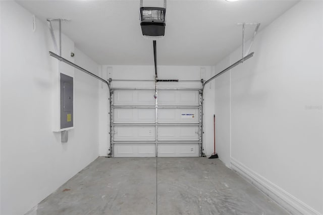 8505 N Brooks St, Tampa, FL 33604 - garage with electric panel and a garage door opener