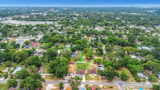 8505 N Brooks St, Tampa, FL 33604 - aerial overview of property's location featuring nearby suburban area