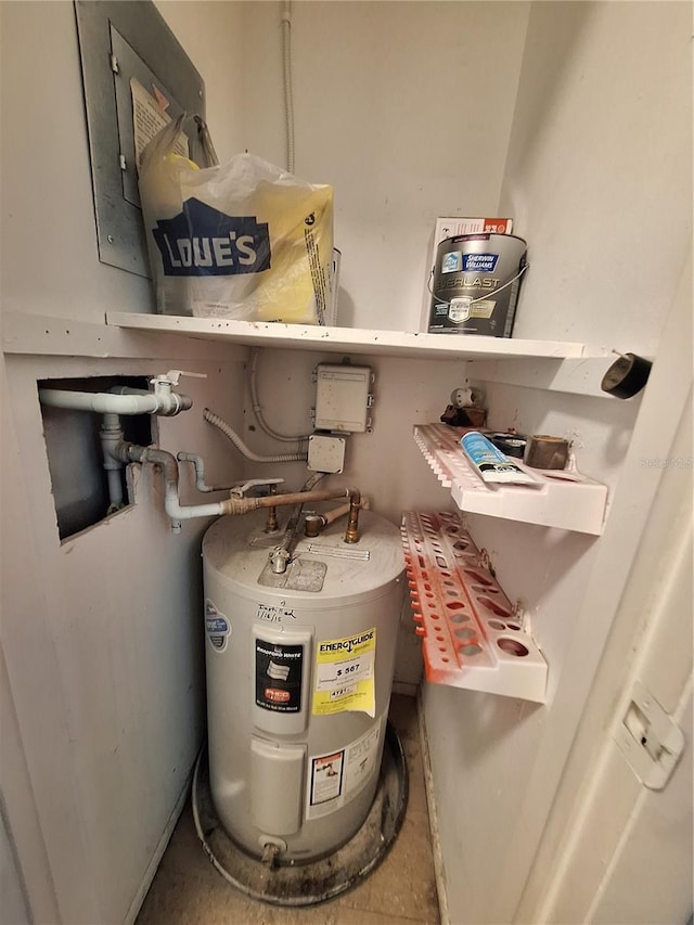 605 Brandy Wine Dr Unit 605, Largo, FL 33771 - utilities with electric water heater
