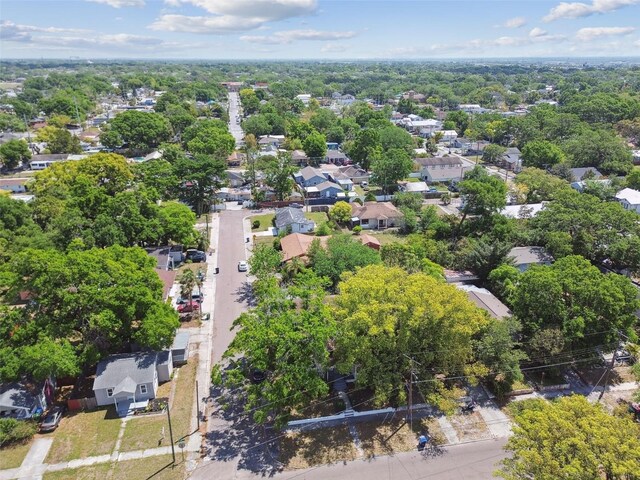 3411 N 12th St, Tampa, FL 33605 - birds eye view of property featuring a residential view
