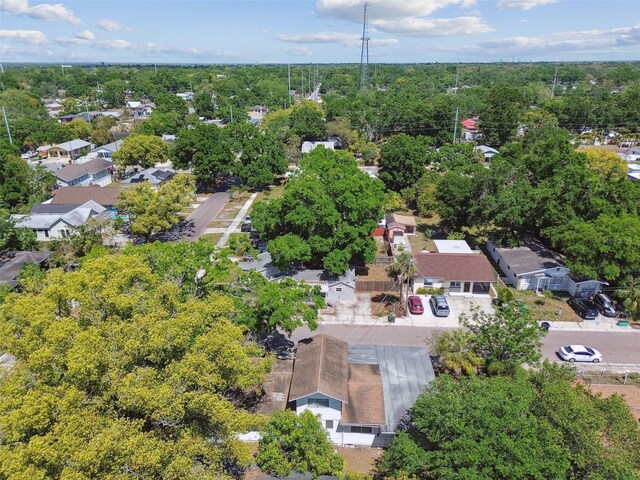 3411 N 12th St, Tampa, FL 33605 - drone / aerial view featuring a residential view and a forest view
