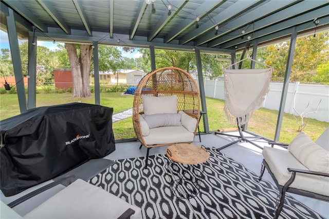 125 Siobhan Ave, Tampa, FL 33613 - sunroom with outdoor lounge area and a healthy amount of sunlight