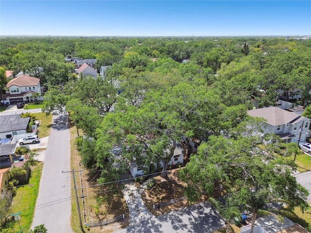 3202 W Coachman Ave, Tampa, FL 33611 - aerial view of residential area featuring a forest