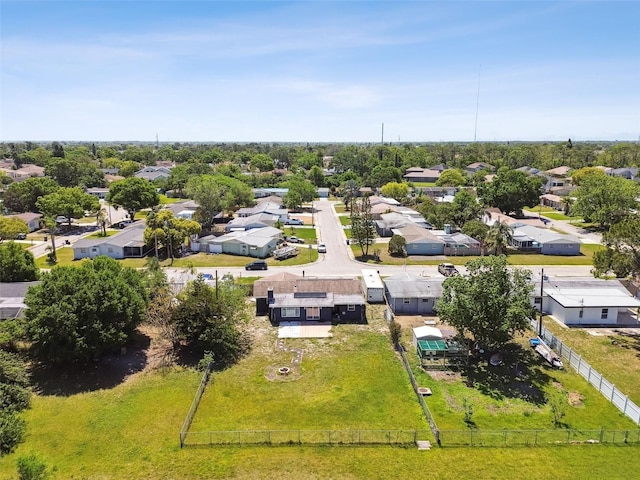 drone / aerial view featuring a residential view