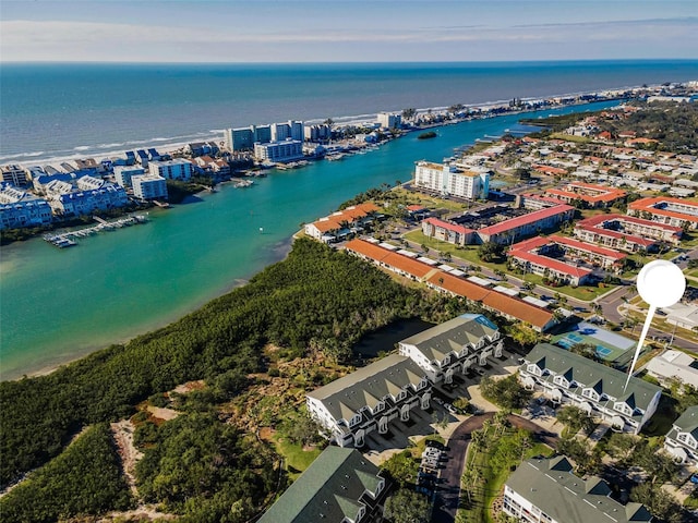 14723 Seminole Trl, Seminole, FL 33776 - aerial view with a view of city and a water view
