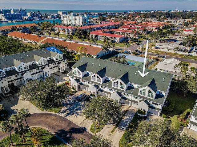 14723 Seminole Trl, Seminole, FL 33776 - drone / aerial view with a view of city and a water view