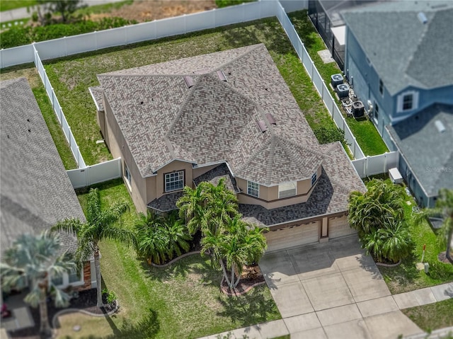aerial view