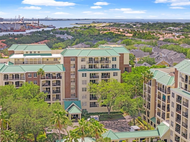 1002 S Harbour Island Blvd Unit 1312, Tampa, FL 33602 - aerial view with a water view