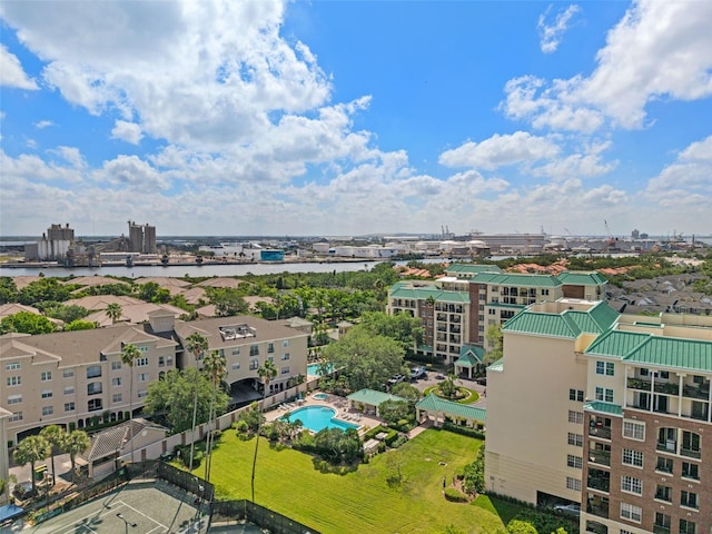 1002 S Harbour Island Blvd Unit 1312, Tampa, FL 33602 - bird's eye view with a city view