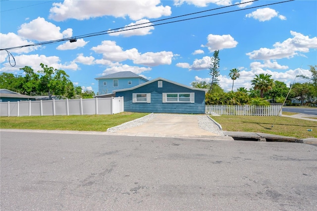 5367 5th Ave N, Saint Petersburg, FL 33710 - view of front facade featuring fence and a front yard