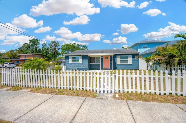 5367 5th Ave N, Saint Petersburg, FL 33710 - view of front of property featuring a fenced front yard