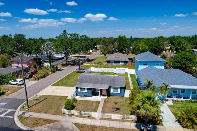 5367 5th Ave N, Saint Petersburg, FL 33710 - birds eye view of property featuring a residential view