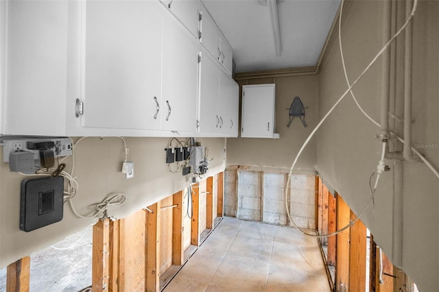 366 La Hacienda Dr, Indian Rocks Beach, FL 33785 - interior space with light countertops and white cabinets