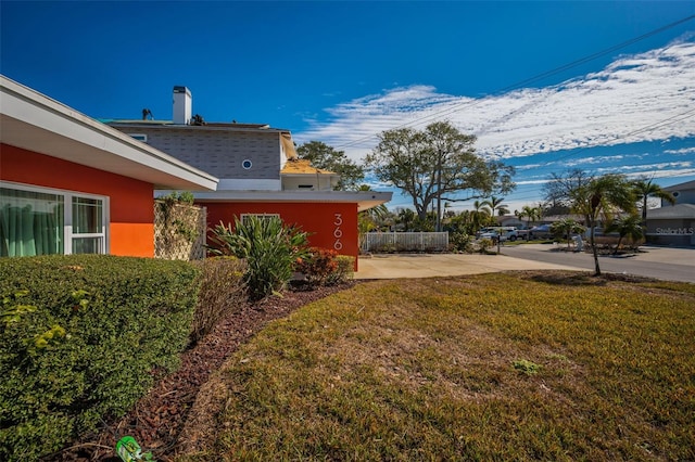 366 La Hacienda Dr, Indian Rocks Beach, FL 33785 - view of yard