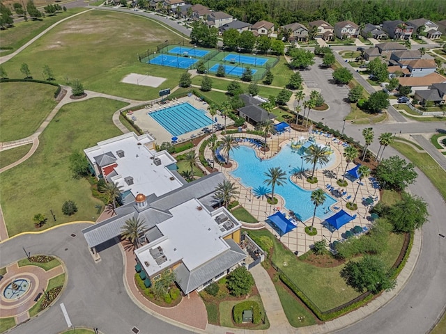 21046 Passive Porch Dr, Land O Lakes, FL 34637 - birds eye view of property
