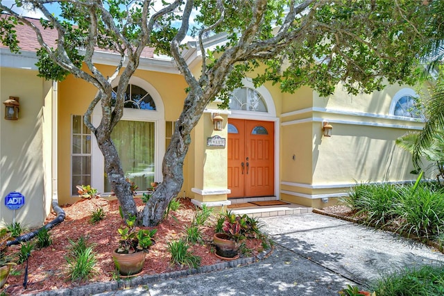 14119 Stonegate Dr, Tampa, FL 33624 - property entrance with stucco siding