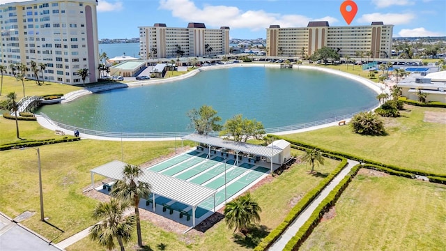 4725 Cove Cir Unit 302, Saint Petersburg, FL 33708 - aerial view of a large body of water