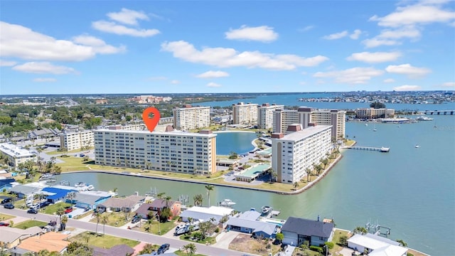 4725 Cove Cir Unit 302, Saint Petersburg, FL 33708 - view of urban area with a nearby body of water and apartment complex / building