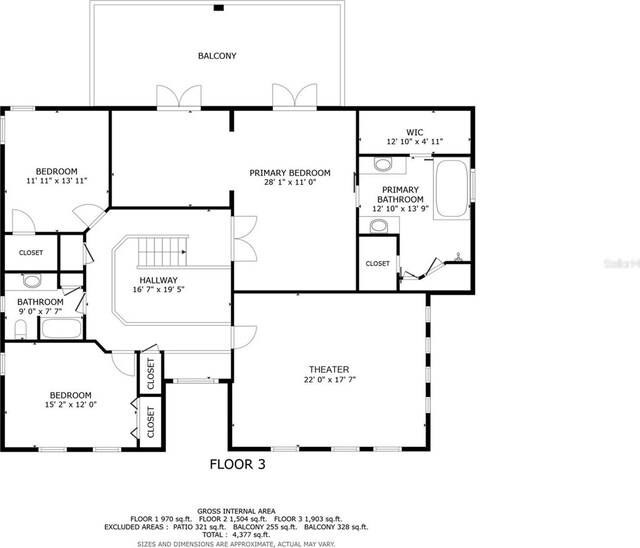 13310 Waterford Run Dr, Riverview, FL 33569 - view of property floor plan