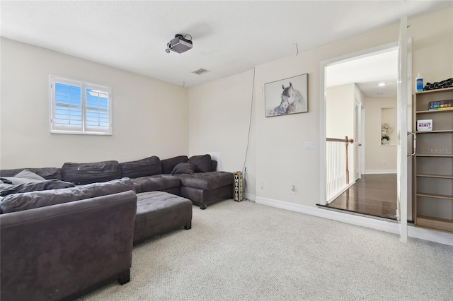 13310 Waterford Run Dr, Riverview, FL 33569 - living area featuring carpet and baseboards