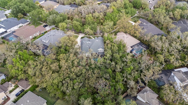 birds eye view of property featuring a residential view
