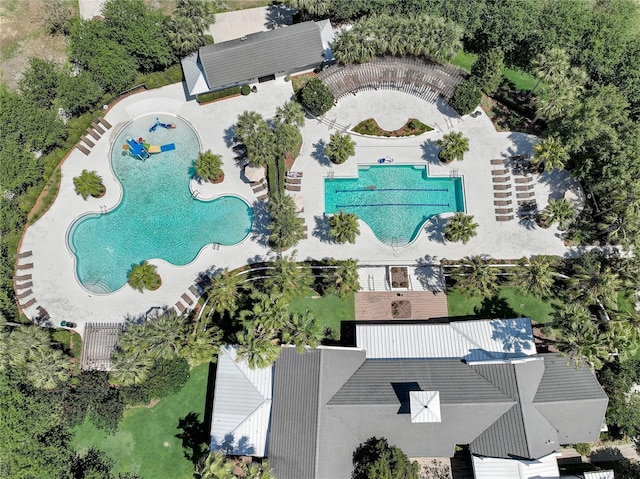 aerial view