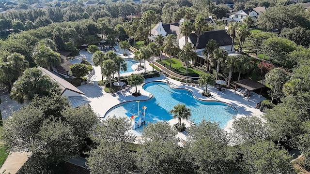aerial view