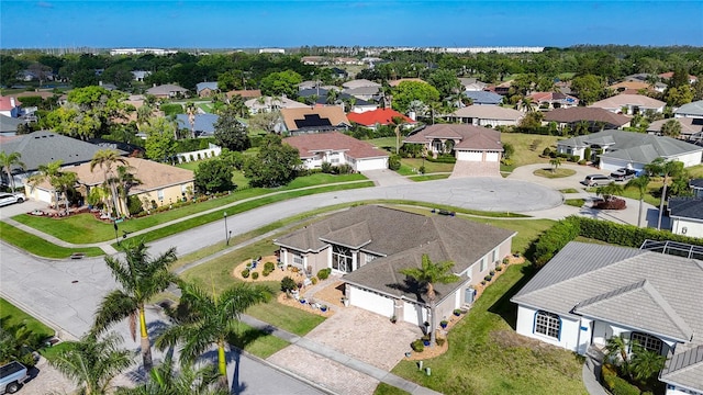 3625 Gaviota Dr, Ruskin, FL 33573 - birds eye view of property with a residential view