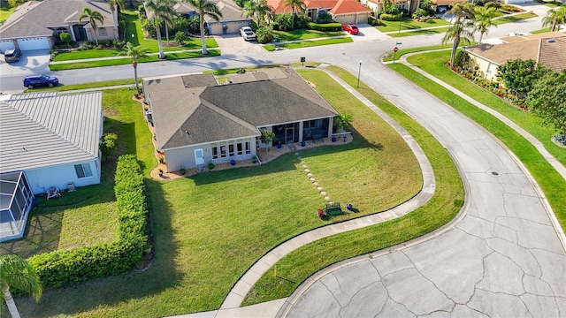 3625 Gaviota Dr, Ruskin, FL 33573 - aerial view featuring a residential view