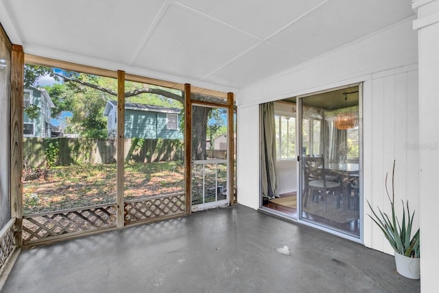 129 NW Lincoln Cir N, Saint Petersburg, FL 33702 - view of unfurnished sunroom