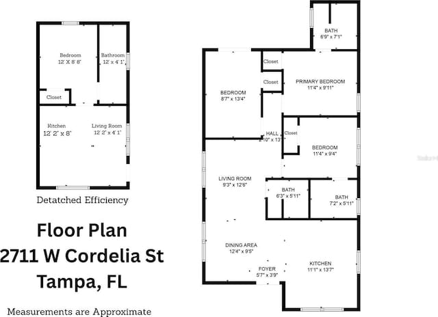2711 W Cordelia St, Tampa, FL 33607 - view of layout