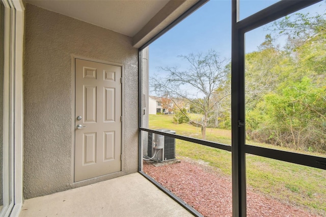 10407 Westpark Preserve Blvd, Tampa, FL 33625 - view of unfurnished sunroom