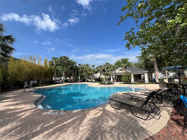 10407 Westpark Preserve Blvd, Tampa, FL 33625 - community pool featuring a patio area