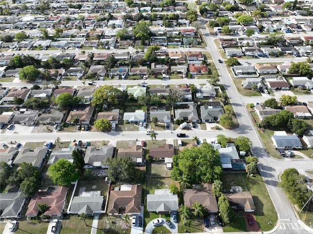 drone / aerial view featuring a residential view