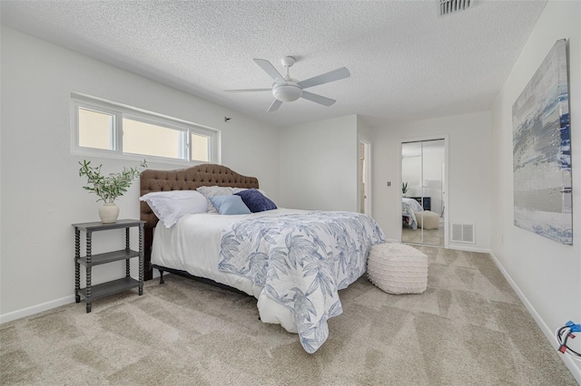 7906 Bayshore Dr, Seminole, FL 33776 - bedroom featuring visible vents, baseboards, and carpet flooring