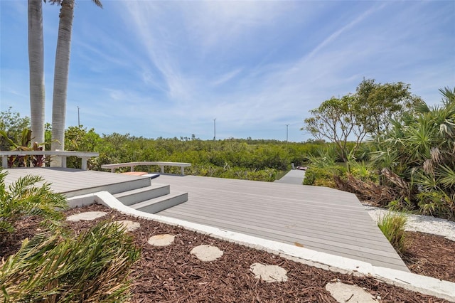 7906 Bayshore Dr, Seminole, FL 33776 - exterior space featuring a deck
